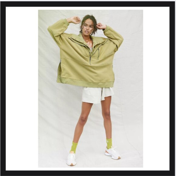 Free People Movement Venture Pullover Army - Picture 3 of 7